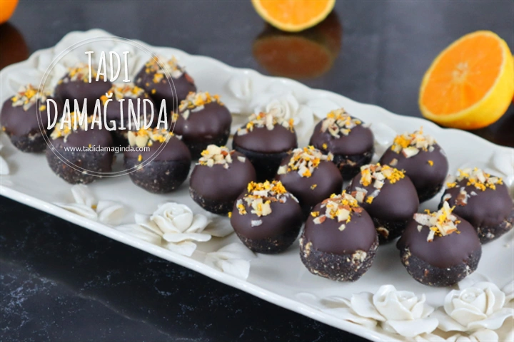 Portakallı Bisküvi Topları