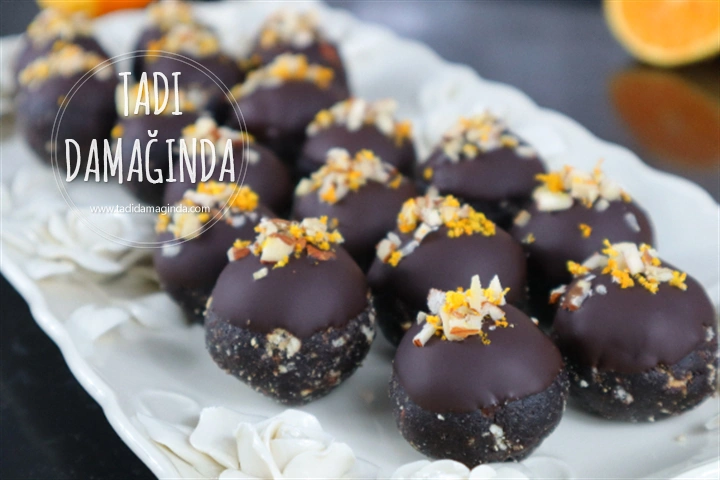 Portakallı Bisküvi Topları