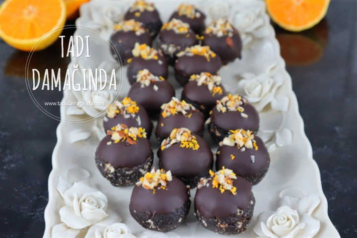 Portakallı Bisküvi Topları