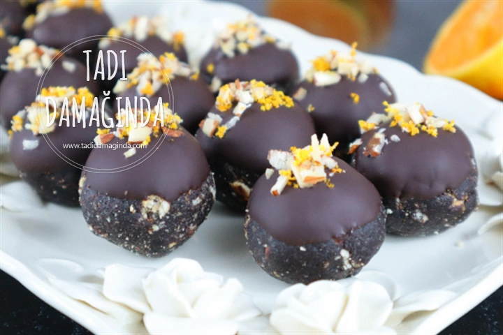 Portakallı Bisküvi Topları