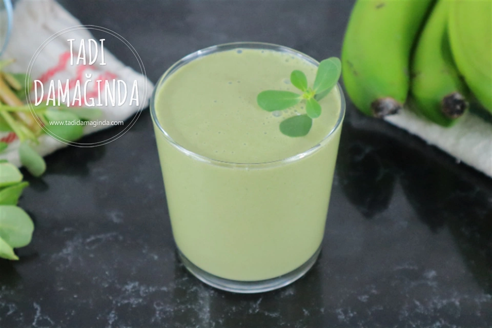 Semizotlu Muzlu Kefirli İçecek