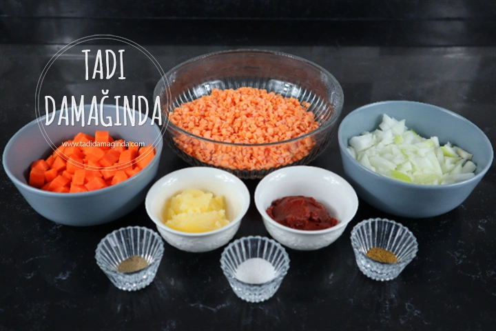 Salçalı Mercimek Çorbası (Unsuz)