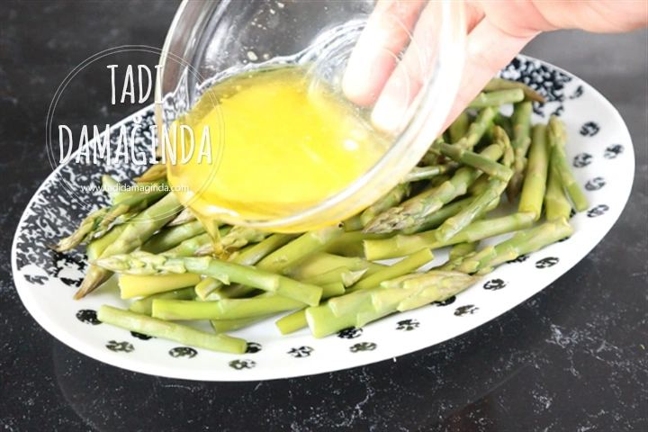 Zeytinyağlı Limonlu Kuşkonmaz