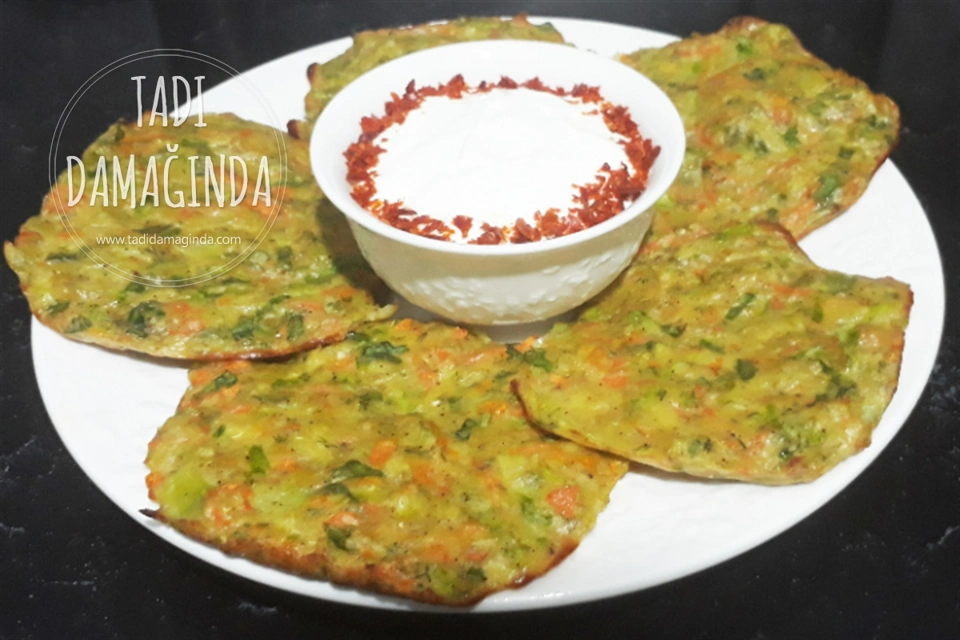 Fırında Karışık Sebzeli Mücver