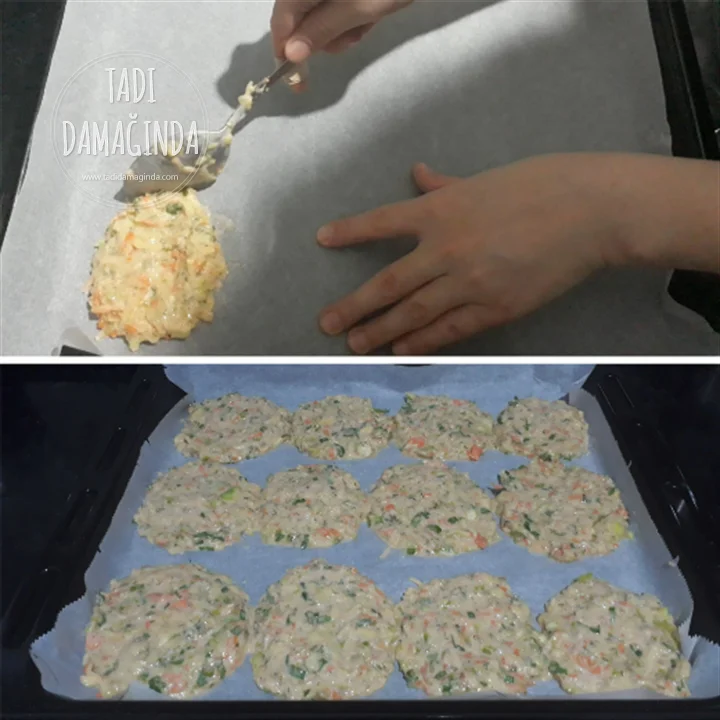 Fırında Karışık Sebzeli Mücver