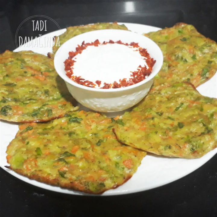 Fırında Karışık Sebzeli Mücver