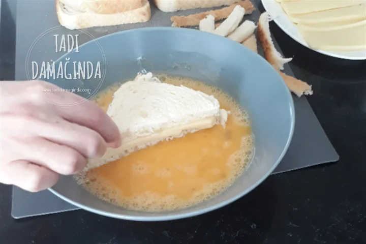 Fransız Tostu (Kaşarlı Yumurtalı Ekmek)