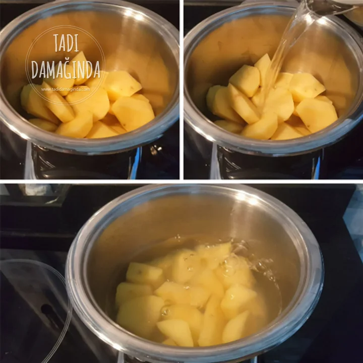 Mantarlı Püreli Çanak Köfte