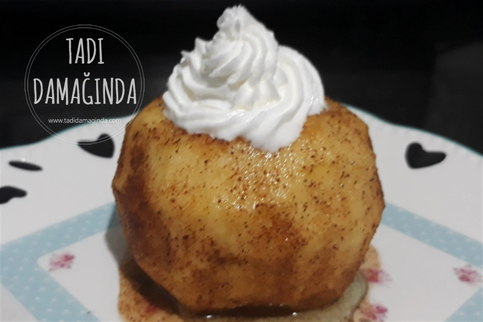 Mikrodalgada Kolay Elma Tatlısı