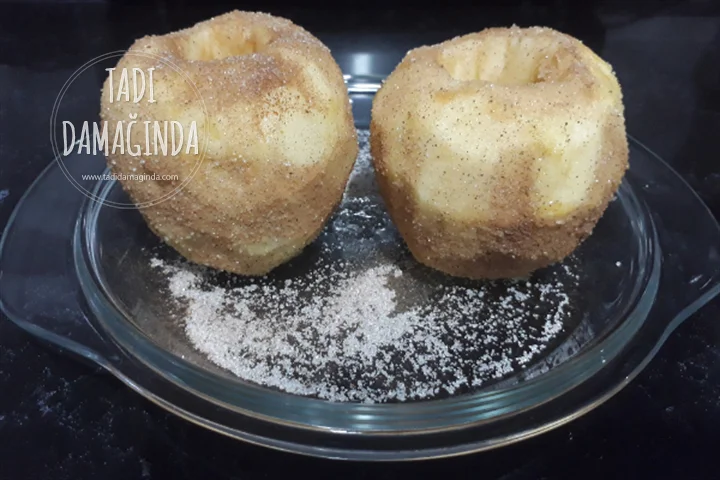 Mikrodalgada Kolay Elma Tatlısı