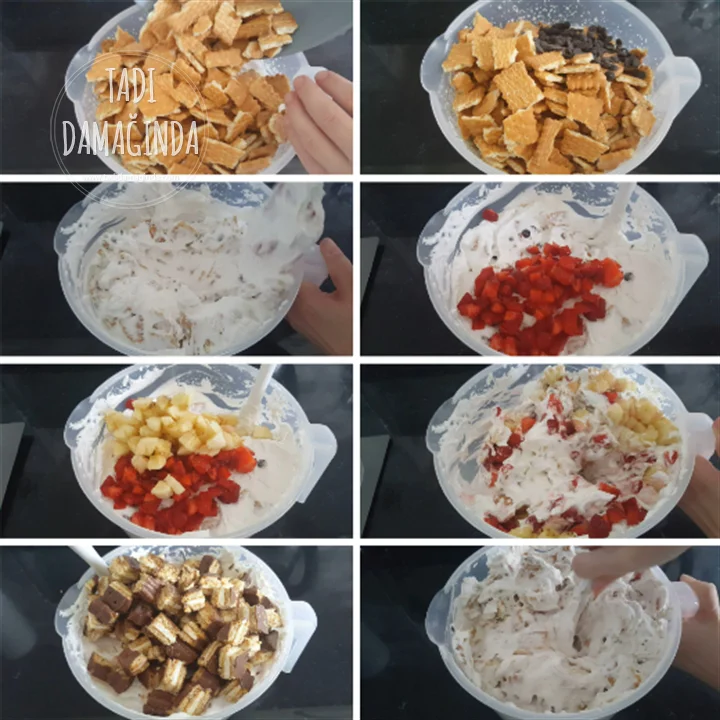 Parfe Lezzetinde Pratik Soğuk Pasta