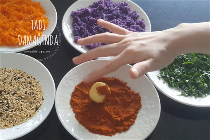 Rengarenk Patates Topları