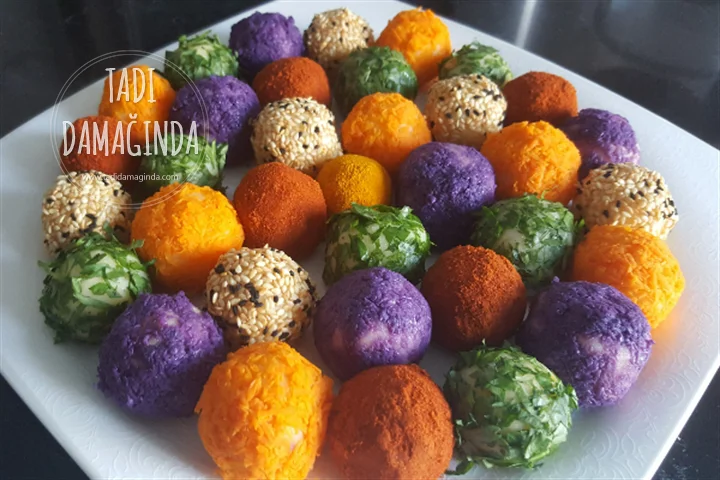 Rengarenk Patates Topları