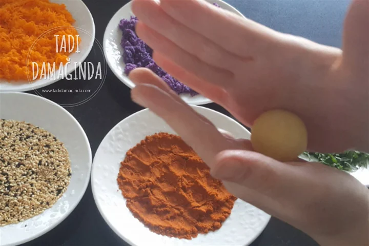 Rengarenk Patates Topları