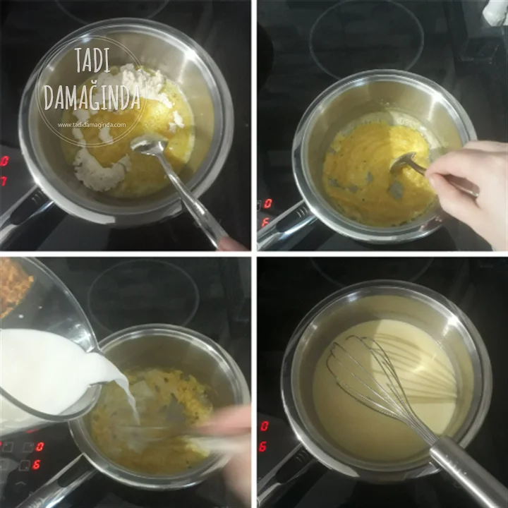 Beşamel Sos ile Patatesli Tavuk