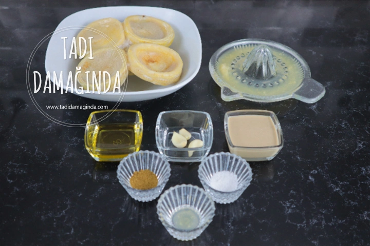 Tahinli Enginar Mezesi (Enginar Humusu)