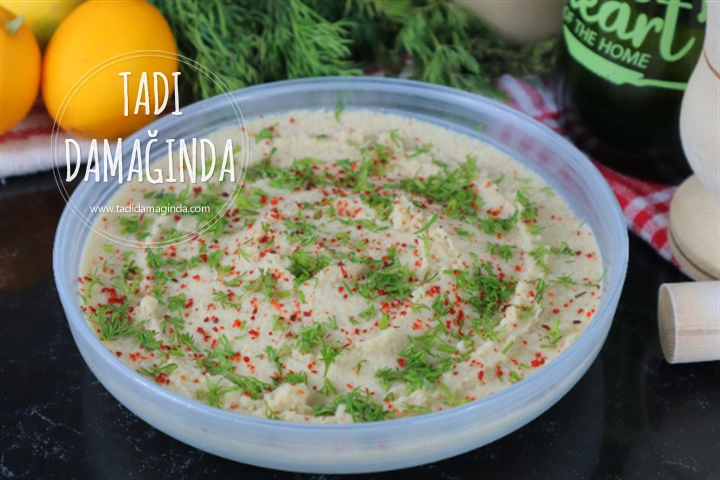 Tahinli Enginar Mezesi (Enginar Humusu)