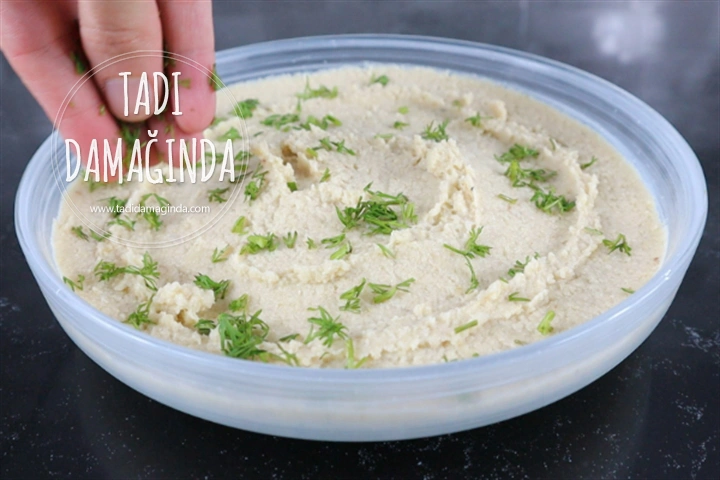 Tahinli Enginar Mezesi (Enginar Humusu)