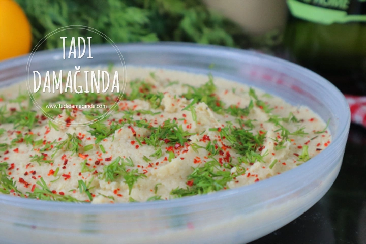 Tahinli Enginar Mezesi (Enginar Humusu)