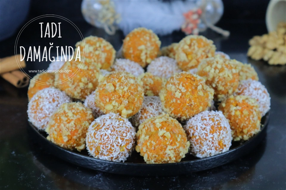 Havuçlu Bisküvili Toplar