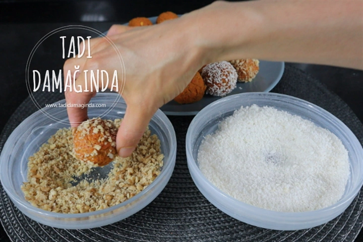 Havuçlu Bisküvili Toplar