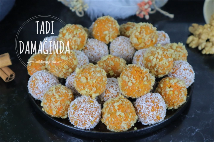 Havuçlu Bisküvili Toplar