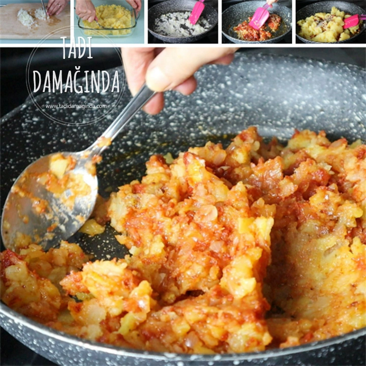 Puf Puf Kabaran Patatesli Muska Böreği