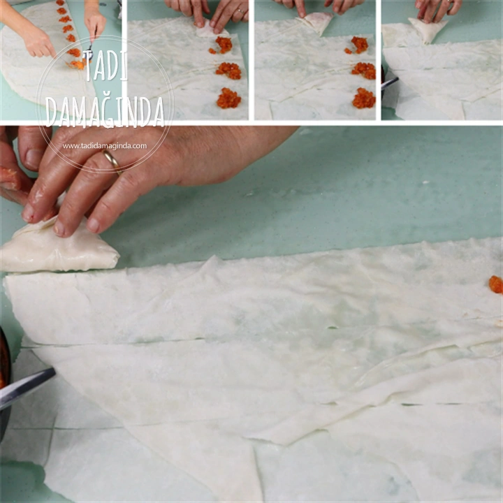 Puf Puf Kabaran Patatesli Muska Böreği