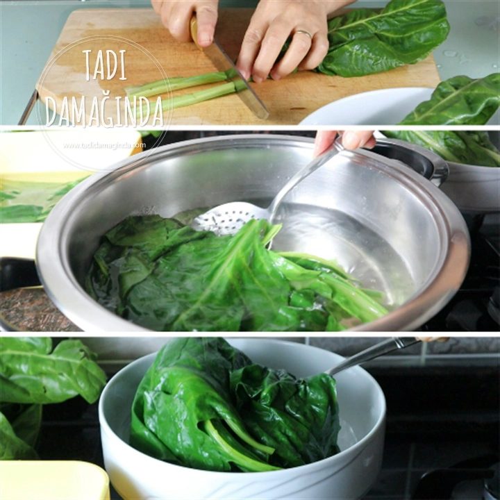 Etli (Kıymalı) Pazı Sarması