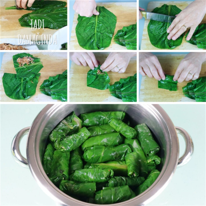 Etli (Kıymalı) Pazı Sarması