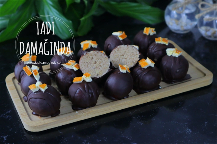Şekersiz Ev Yapımı Çikolata Kaplı Ballı Kestane