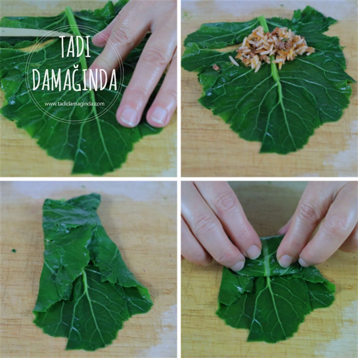 Etli (Kıymalı) Glütensiz Kara Lahana Sarması