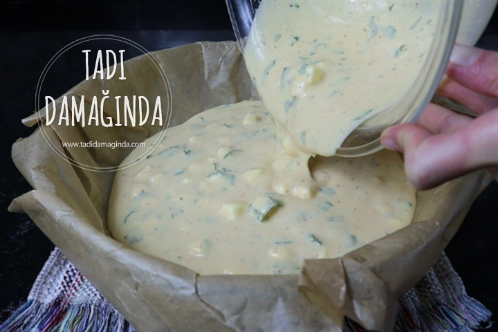 Pamuk Gibi Glütensiz Tuzlu Kek