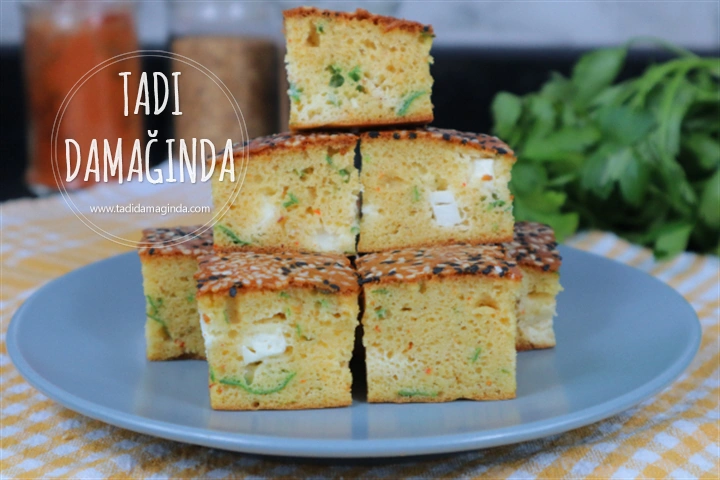 Pamuk Gibi Glütensiz Tuzlu Kek