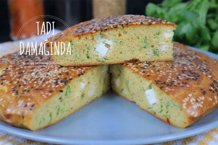 Pamuk Gibi Glütensiz Tuzlu Kek