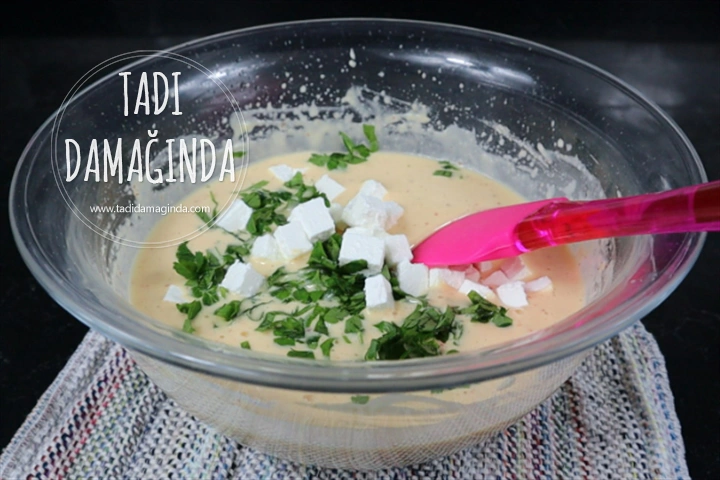 Pamuk Gibi Glütensiz Tuzlu Kek