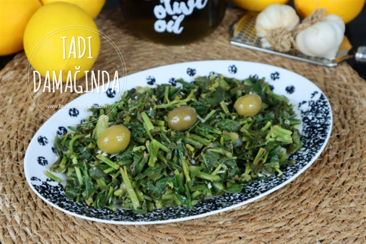 Hardal Otu Salatası (Mezesi)