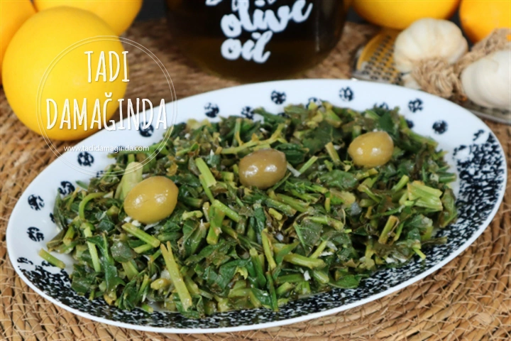 Hardal Otu Salatası (Mezesi)