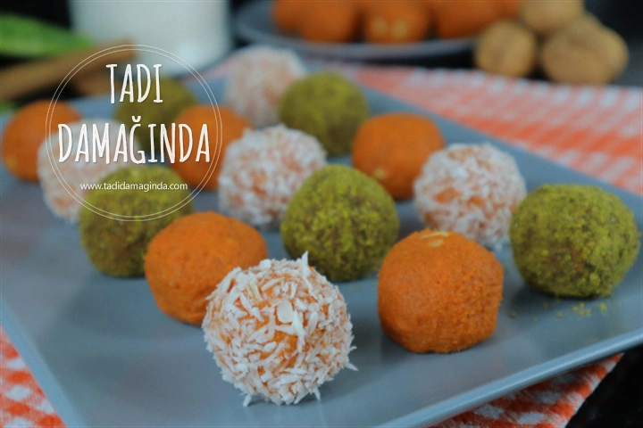 Tarçınlı Cevizli Tatlı Patates Topları