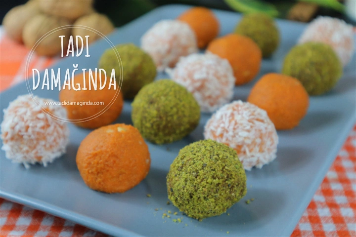 Tarçınlı Cevizli Tatlı Patates Topları