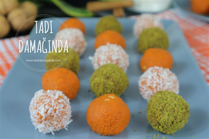 Tarçınlı Cevizli Tatlı Patates Topları