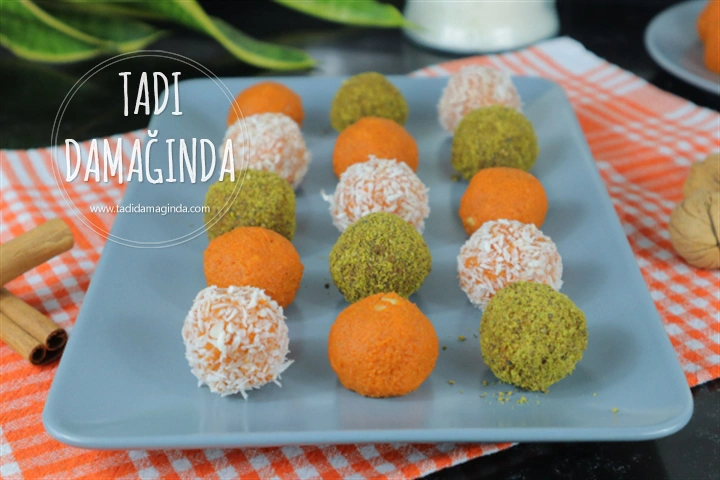 Tarçınlı Cevizli Tatlı Patates Topları