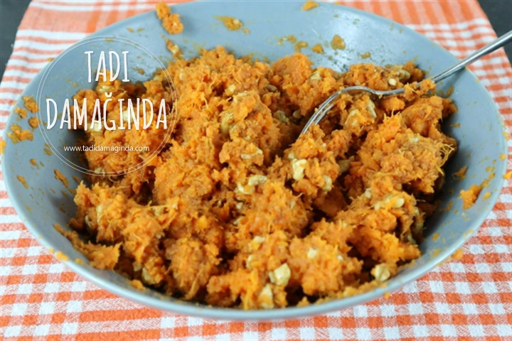 Tarçınlı Cevizli Tatlı Patates Topları