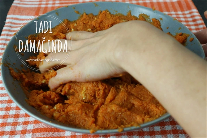 Tarçınlı Cevizli Tatlı Patates Topları