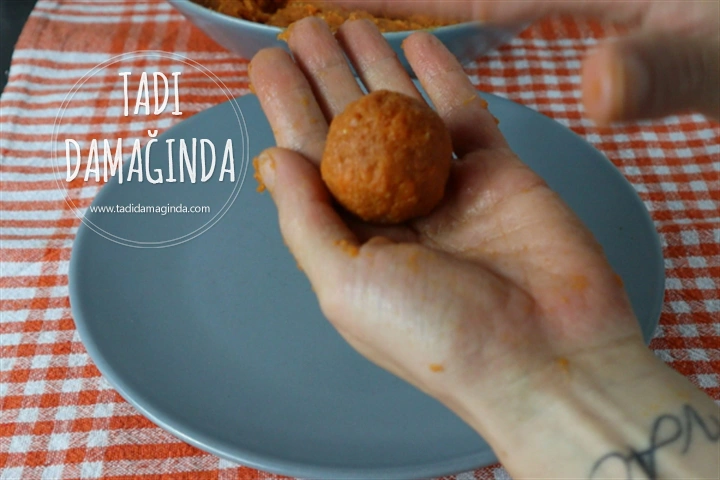 Tarçınlı Cevizli Tatlı Patates Topları