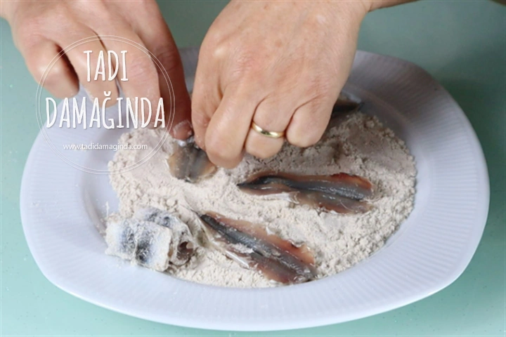 Fırında Hamsi Şiş (Mısır Unsuz)