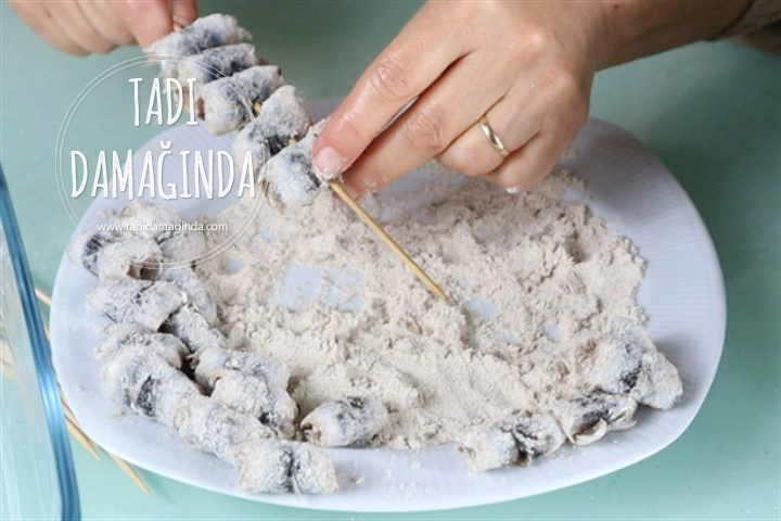 Fırında Hamsi Şiş (Mısır Unsuz)