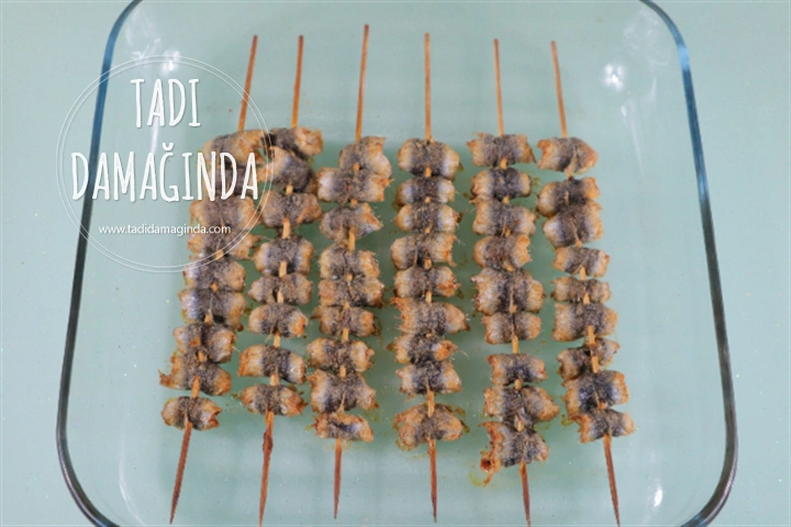 Fırında Hamsi Şiş (Mısır Unsuz)