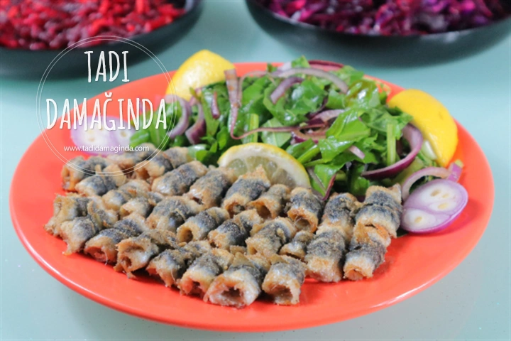 Fırında Rulo Hamsi (Mısır Unsuz)