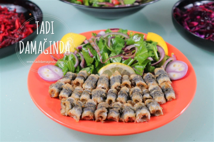 Fırında Rulo Hamsi (Mısır Unsuz)